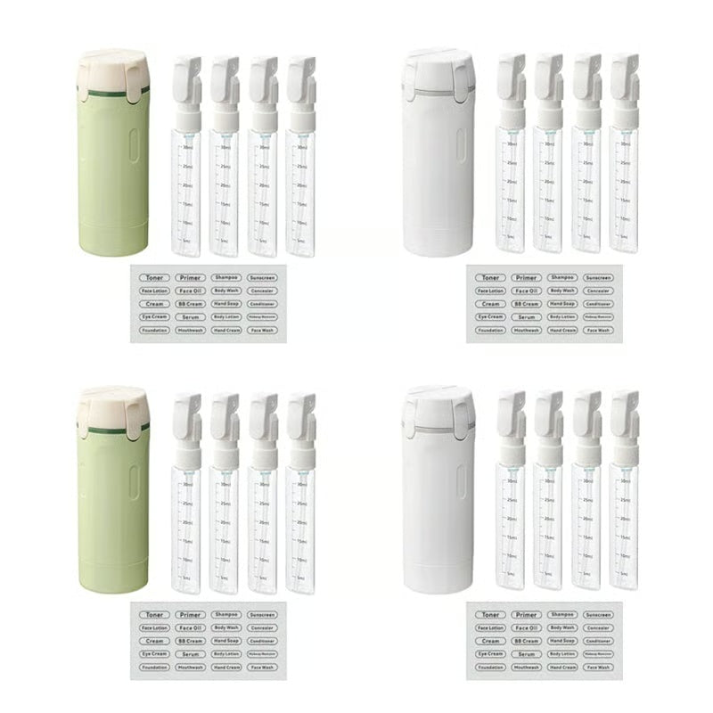 🎁4-in-1 Leakproof Rotatable Travel Dispenser Set