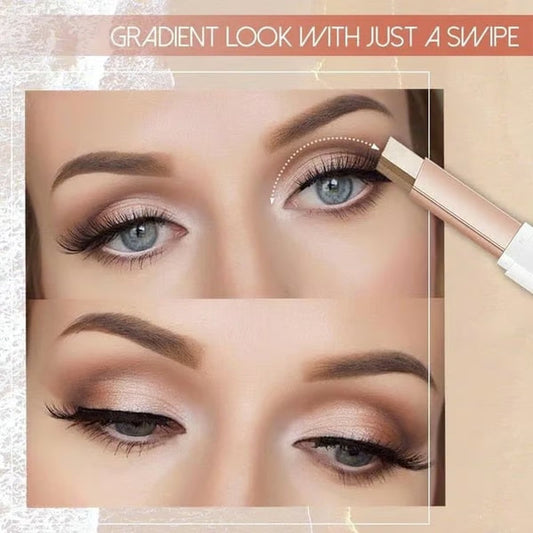6Pcs Two Color Eyeshadow Stick Set