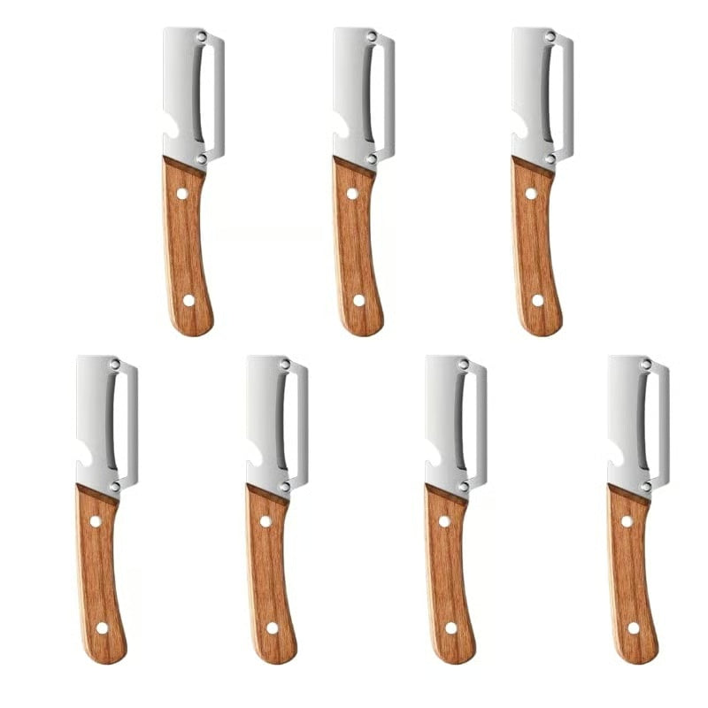 Kitchen Multi-Function Stainless Steel Thickened Fruit Peeler Knife
