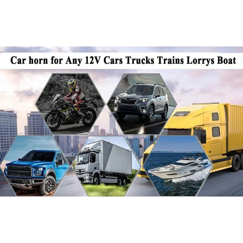 🚨135dB Super Loud 12V Train Air Horn – Safe, Durable & Easy Install! 🚛🎺
