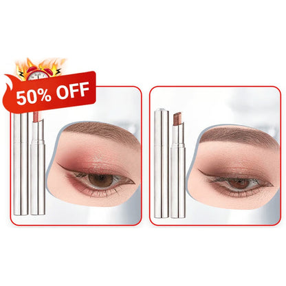 🔥2025 Hot Sale BUY 1 GET 1 FREE🔥Waterproof Gradient Shimmer Eye-Shadow Stick