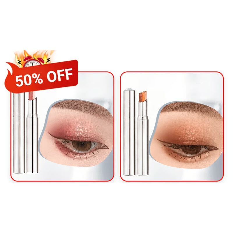 🔥2025 Hot Sale BUY 1 GET 1 FREE🔥Waterproof Gradient Shimmer Eye-Shadow Stick