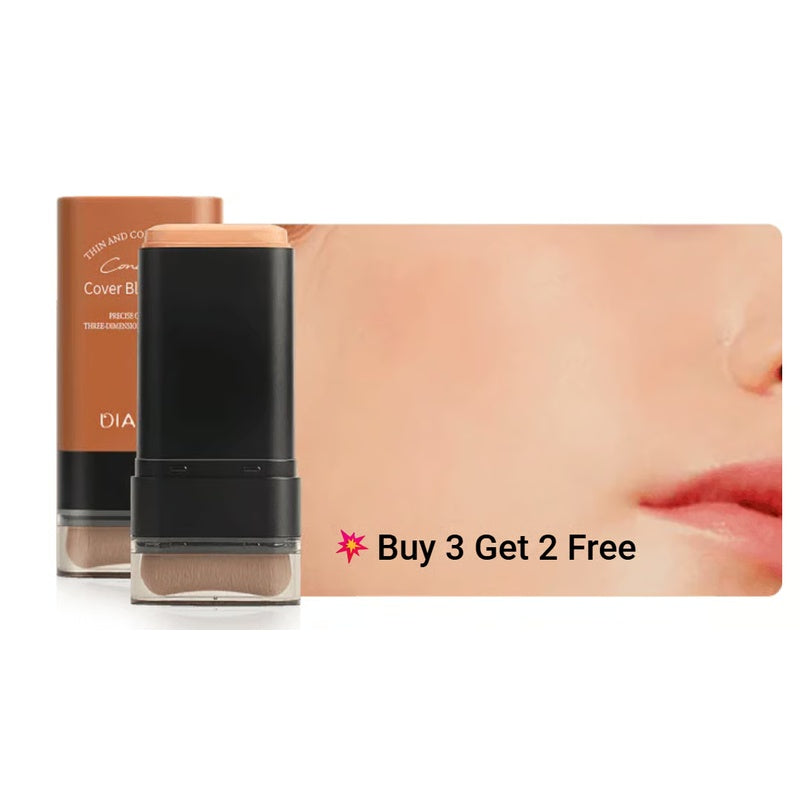 🎁2025 Hot Sale💕Hydrating Lightweight Foundation Stick with Brush