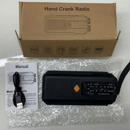 🥳2026 HOT SALE🥳 50% OFF!🔥Solar Hand-Crank Emergency Weather Radio