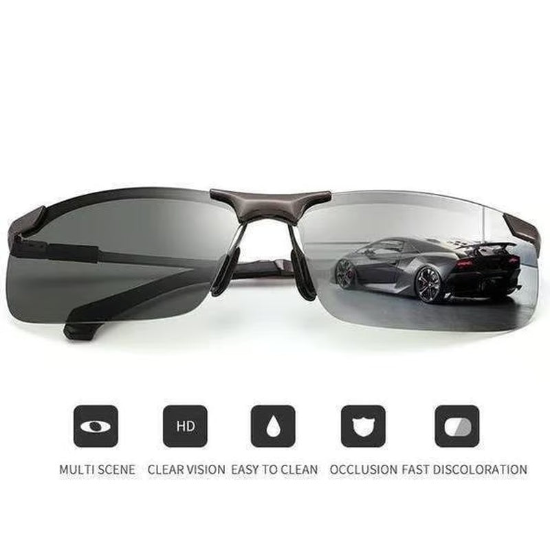 🥳2026 HOT SALE🥳💞50K+ SOLD!🕶️🌦️ Upgraded Photochromic Lenses 50% OFF! Anti-glare polarization meets smart light adaptation. A stylish, intelligent choice for your eyes. 💎😎