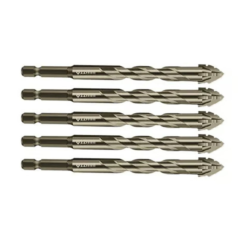 🔥2026 Hot Sale🔥High-Strength 4-Flute Serrated Eccentric Drill Bit Kit