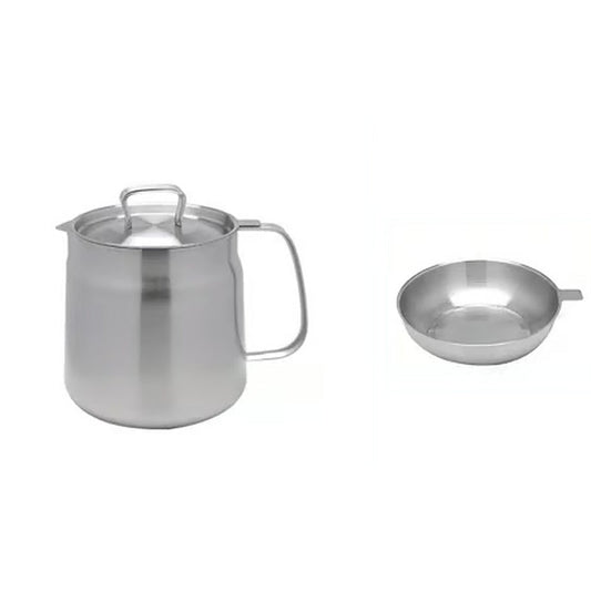 304 Stainless Steel, Large Capacity, Versatile Oil Filter Vessel（ Free shipping ）