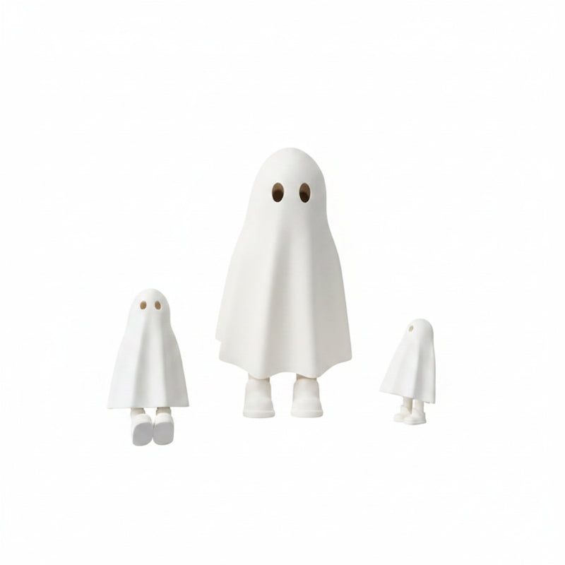 3d printed ghost with feet, Cute Halloween decoration