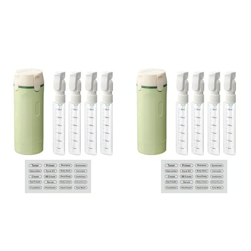 🎁4-in-1 Leakproof Rotatable Travel Dispenser Set