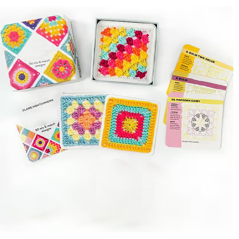 【50 Unique Designs】Crochet Card Set