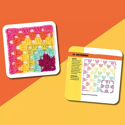 【50 Unique Designs】Crochet Card Set