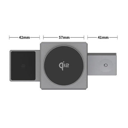 58 % OFF🔥Hot Sale Offers-3-in-1 Foldable Magnetic Wireless Charging Station
