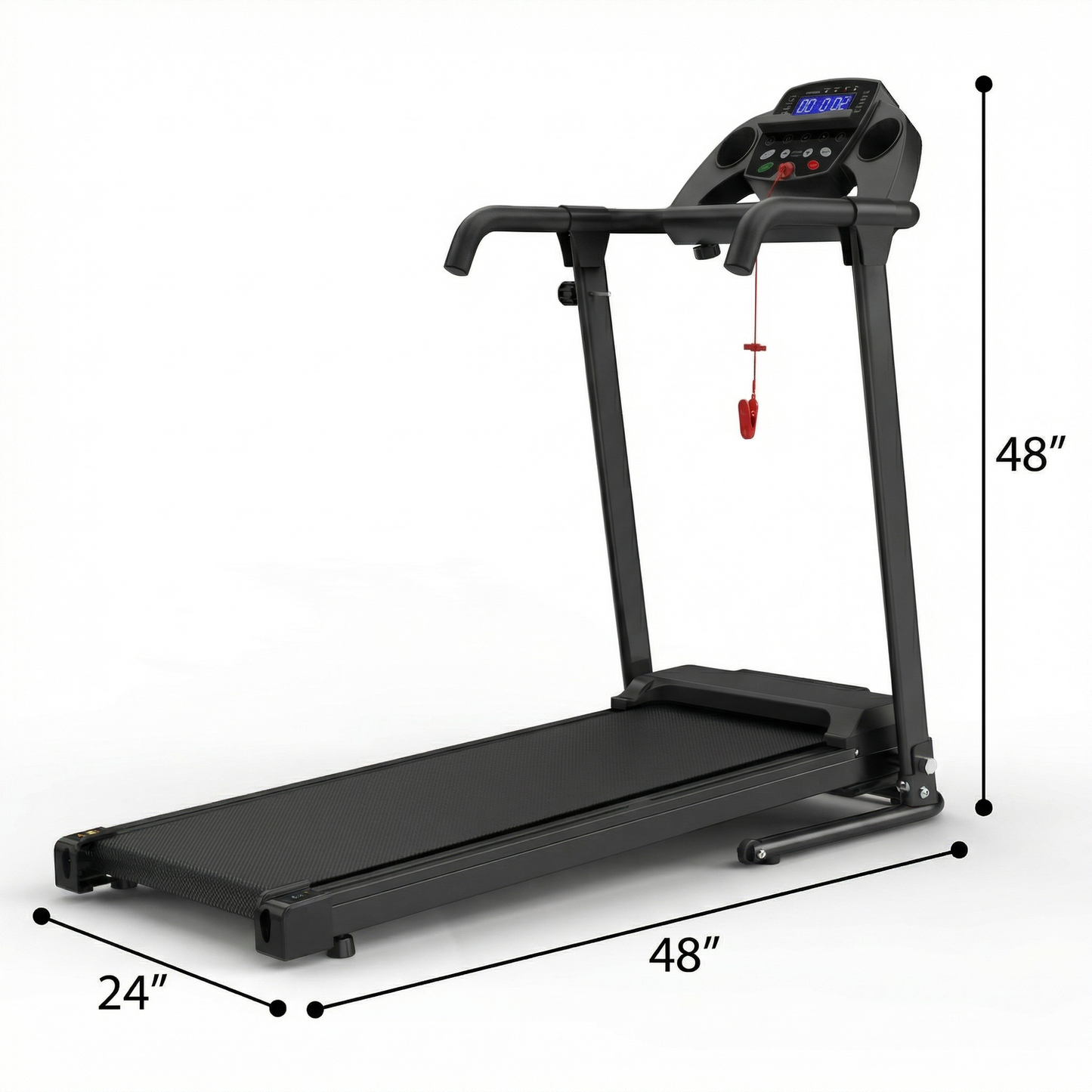 APP Control Fitness Walking Pad Foldable Home Treadmill