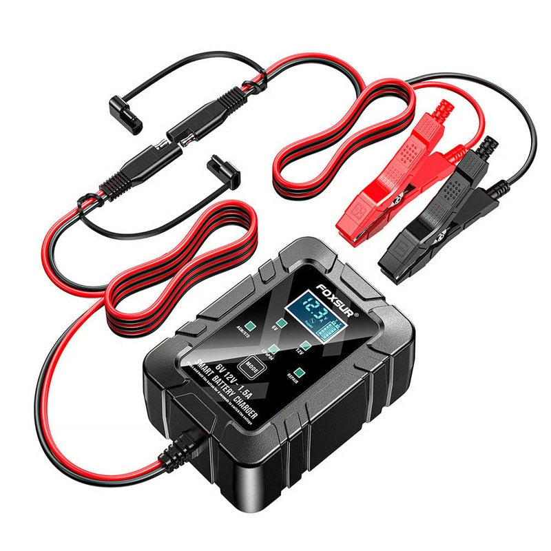 🔌Advanced 6V/12V Intelligent Auto Recognition Tech