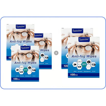 Anti-Fog Lens Wipes(100 Pcs)