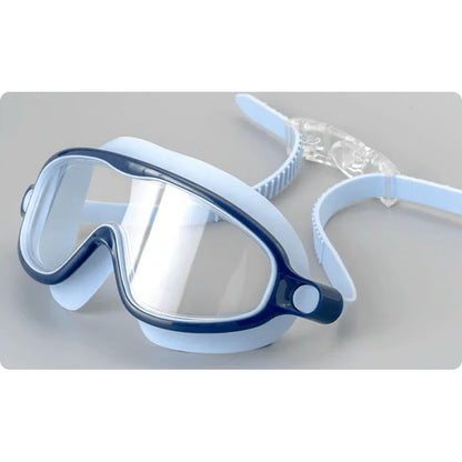 Anti-Fog Swimming Goggles for Kids with Nose Clip & Ear Plugs