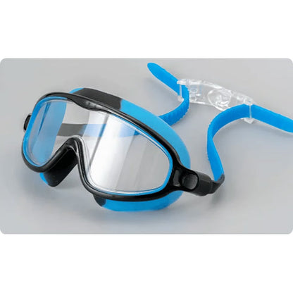 Anti-Fog Swimming Goggles for Kids with Nose Clip & Ear Plugs