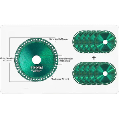 💥Buy 8 Get 10 Free（18 PCS）💥Composite Multifunctional Cutting Saw Blade