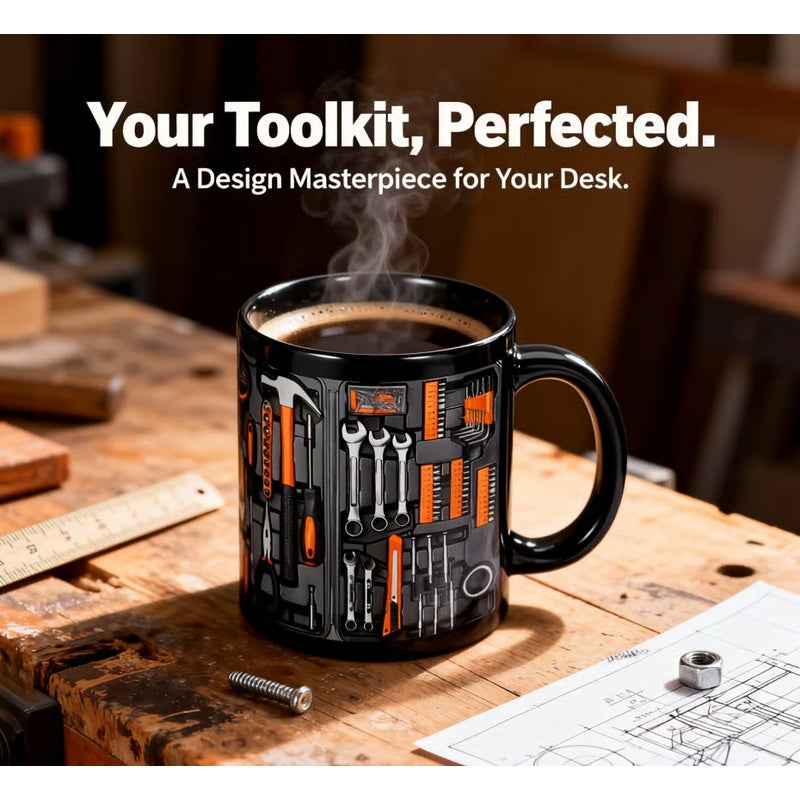 🔥Christmas Limited-Time Offer: 50% OFF!!!🔥⚡Mechanic Toolbox Mug