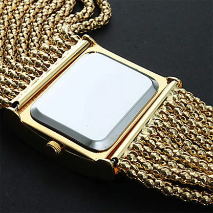 🎄🎁Christmas Special Offer: 50% OFF💥Ladies Rhinestone Quartz Square Watch