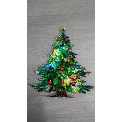🎄🌈Christmas Tree Sun Catcher（2D Acrylic）