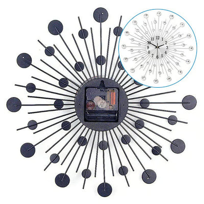 Creative Wall Clock for Living Room Decoration