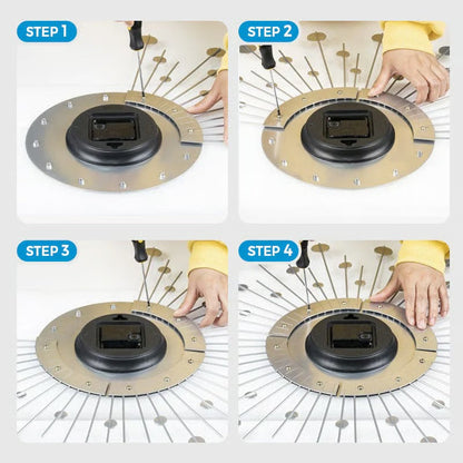 Creative Wall Clock for Living Room Decoration