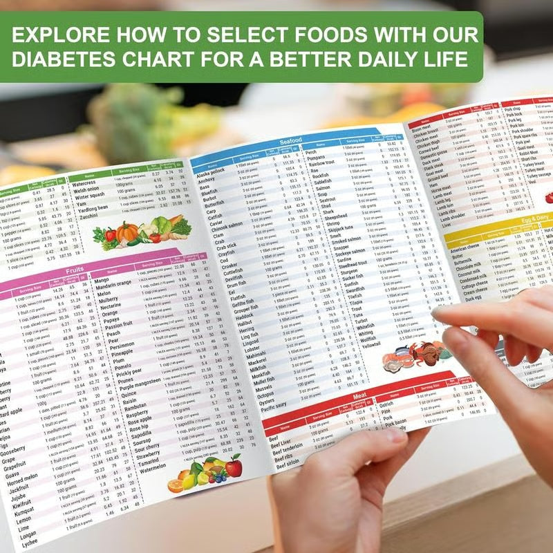🔥🎁Diabetes Food List & Meal Planner