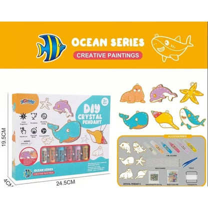 🎁DIY Crystal Paint Arts and Crafts Set