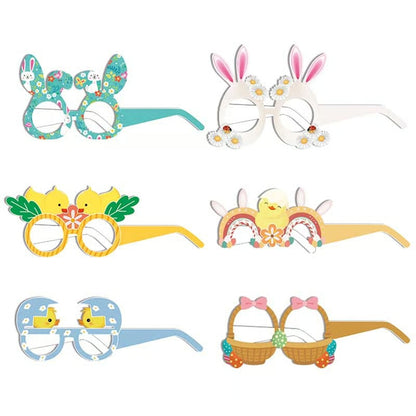 Easter Themed Paper Glasses