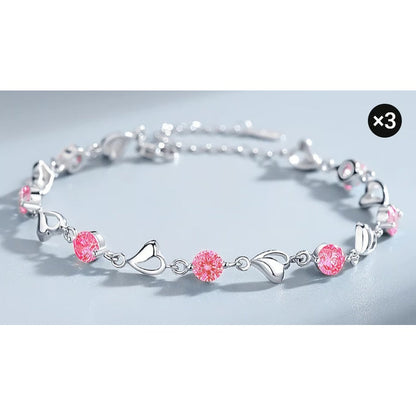 ✨Elegant Sparkling Lucky Clover Bracelet🍀
