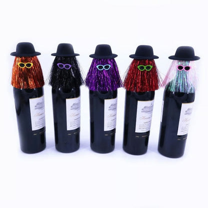 🔥Halloween Creative Wine Bottle Cap Decoration