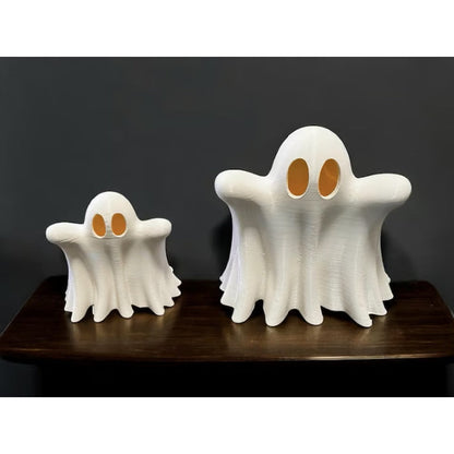 🎃Halloween Decorations - 👻3D Printing Cute Ghosts With Tea Lights