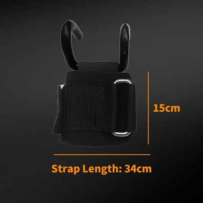 🔥Heavy Duty Weight Lifting Wrist Hook Straps