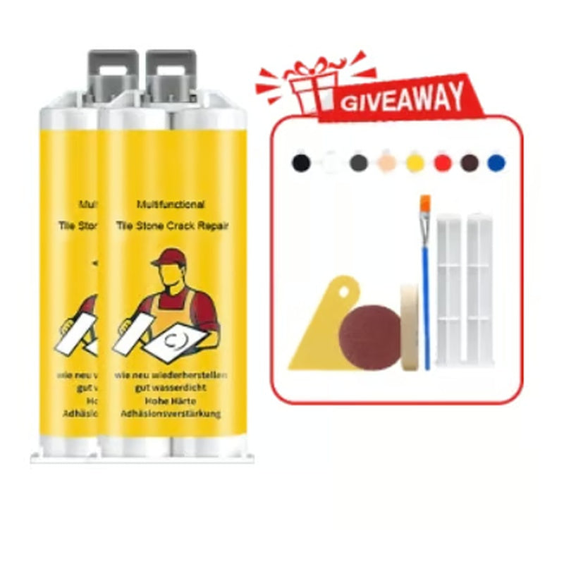 🔥Hot Sale 50% OFF✨Multifunctional Tile Stone Crack Repair Kit