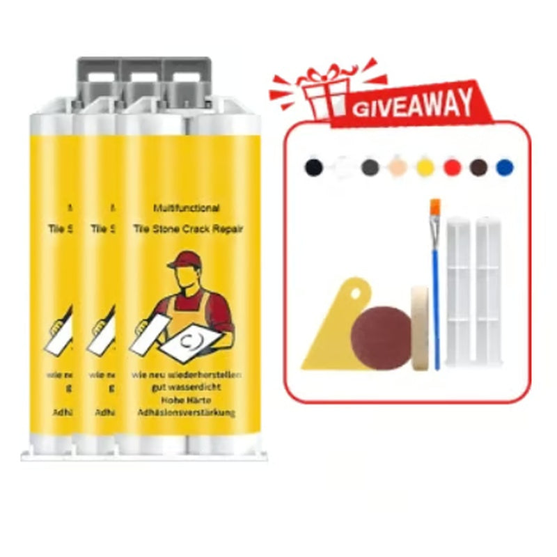 🔥Hot Sale 50% OFF✨Multifunctional Tile Stone Crack Repair Kit