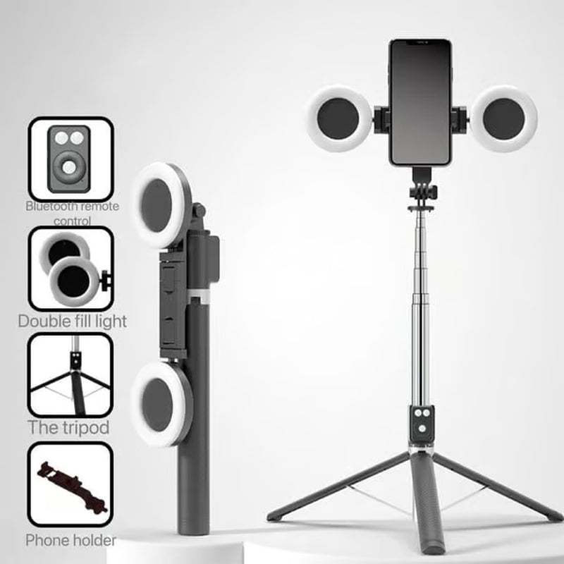 🎁Hot Sale 50% OFF⏳New 6 in 1 Bluetooth Selfie Stick