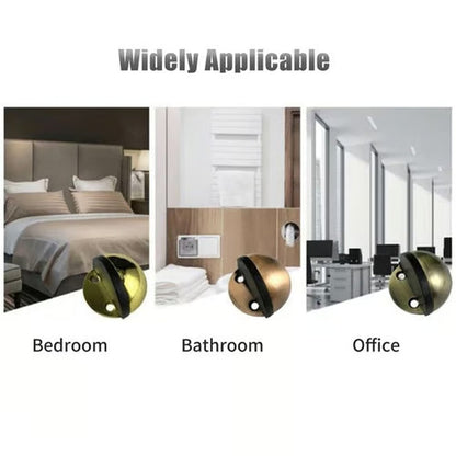 HOT SALE🔥  Hidden Stainless Steel Rubber Dual-use Door Stopper Door Holders