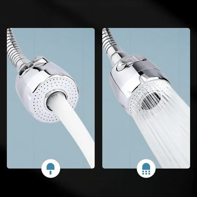 Kitchen Faucet with 360° Swivel Handheld Spray