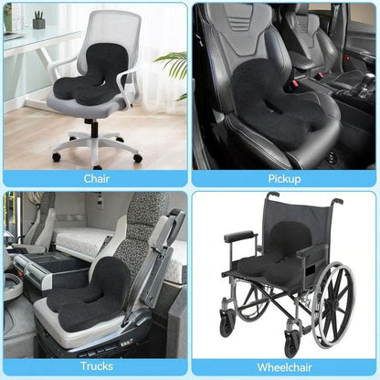 🎁Limited sale 50% discount🎁【Ergonomic design】Non-Slip Memory Foam Seat 💕For the most comfortable driving💕