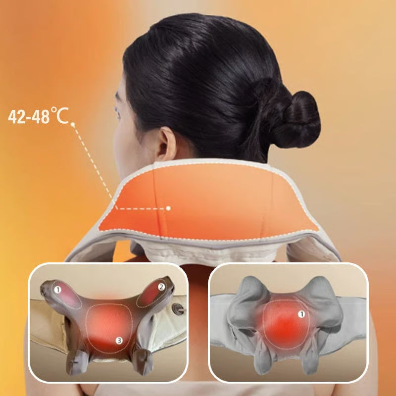 ⏰Limited Time 50% OFF 🔥Neck and Shoulder Heat Massager