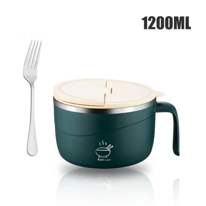🔥Limited Time Promotion 50% OFF🔥304 Stainless Steel Insulated Ramen Bowl