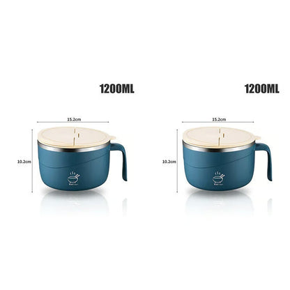🔥Limited Time Promotion 50% OFF🔥304 Stainless Steel Insulated Ramen Bowl