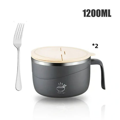 🔥Limited Time Promotion 50% OFF🔥304 Stainless Steel Insulated Ramen Bowl