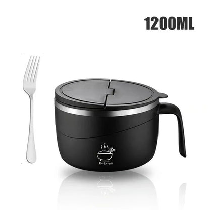 🔥Limited Time Promotion 50% OFF🔥304 Stainless Steel Insulated Ramen Bowl