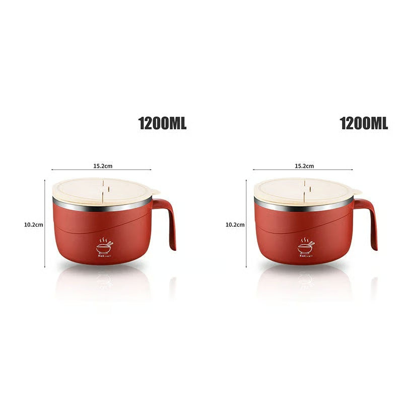 🔥Limited Time Promotion 50% OFF🔥304 Stainless Steel Insulated Ramen Bowl