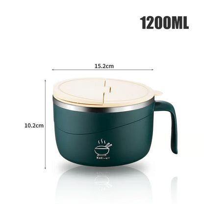 🔥Limited Time Promotion 50% OFF🔥304 Stainless Steel Insulated Ramen Bowl