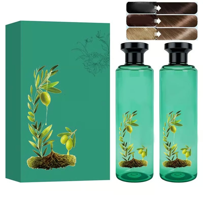 Long-Lasting Botanical Essential Oil Hair Dye
