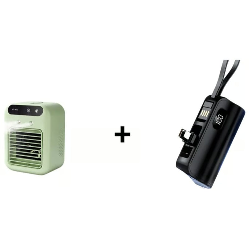 Mini Portable Air Conditioner with Cooling and Humidification Function
