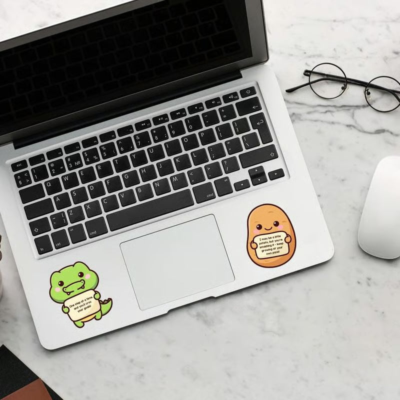 🤗 Positive Emotional Support Buddies Stickers – Inspirational, Waterproof & No Residue🎁 Uplifting Gifts for Kids, Teens, Coworkers & Yourself 😻